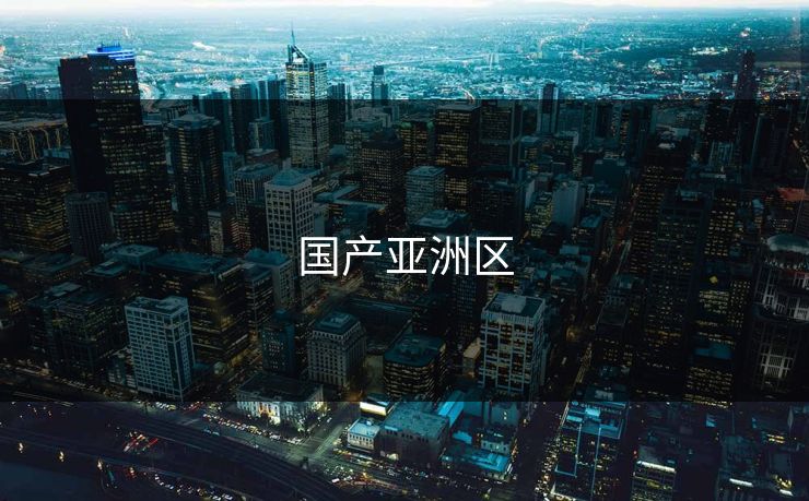 国产亚洲区