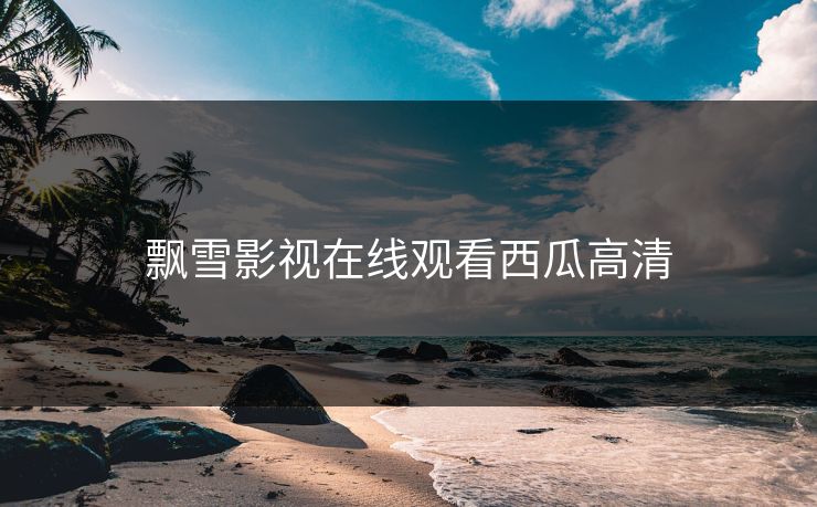 飘雪影视在线观看西瓜高清
